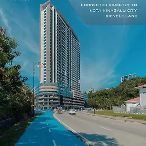 J Suites, Jesselton Quay 2 Bedrooms 아파트 코타키나발루