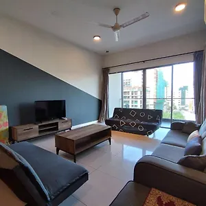 Restary Black Pink Loft: Imago Mall Kk 3br